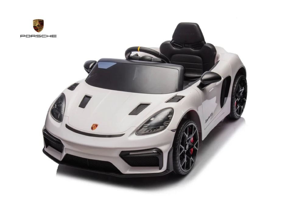 Kinder-Elektroauto Porsche Spyder 718 RS Lizenziert