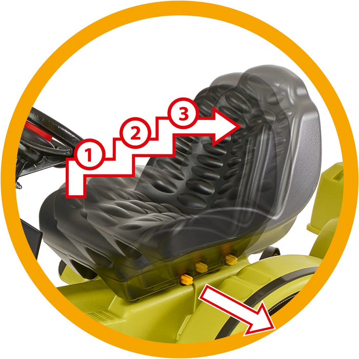 Trettraktor BIG CLAAS Celtis - Kindertraktor mit Anhänger
