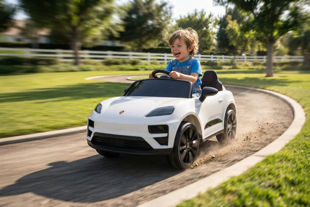 Kinder-Elektroauto Porsche Macan Turbo Premium Lizenziert